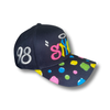 SNYC SNAPBACK NAVY/PINK “BUBBLES”